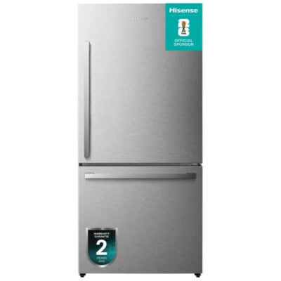 Hisense Réfrigérateur à congélateur inférieur 31P Profondeur Comptoir 14.7 pi³ Inox - RB17A2CSE - Neuf