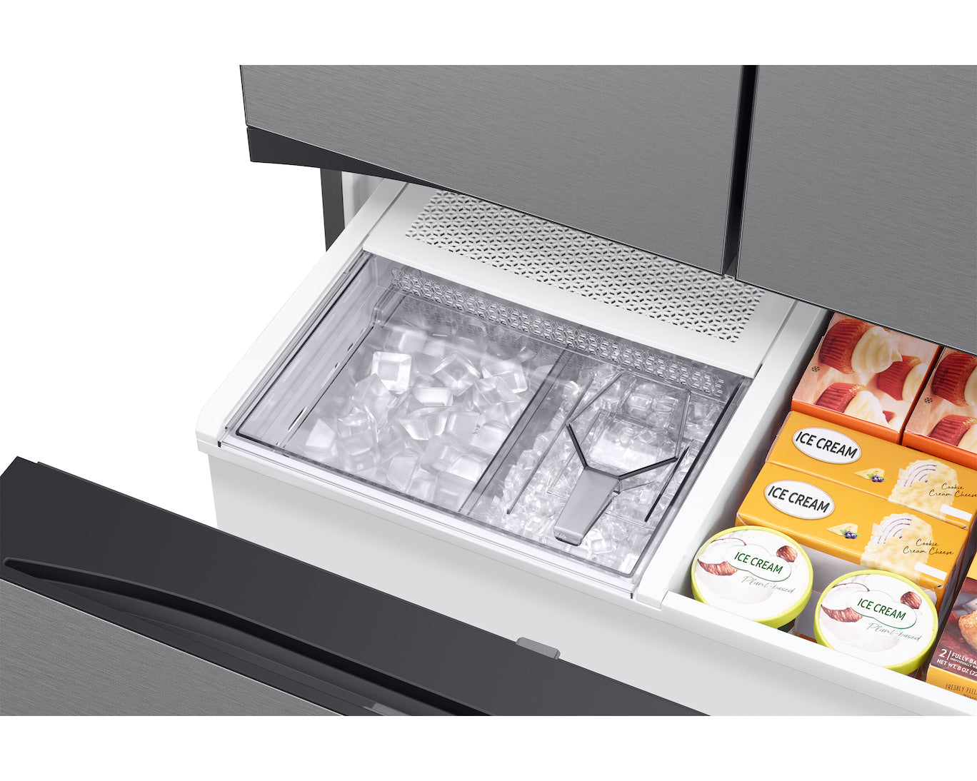 Samsung 36'' 30.1 pi cu Réfrigérateur avec centre de boisson - inox - RF30BB6600QLAA - Boîte ouverte – Image 8