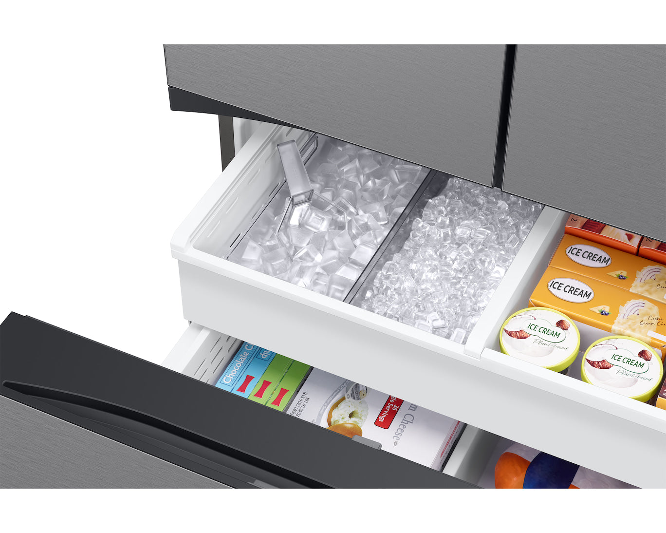 Samsung 36'' 30.1 pi cu Réfrigérateur avec centre de boisson - inox - RF30BB6600QLAA - Boîte ouverte – Image 9