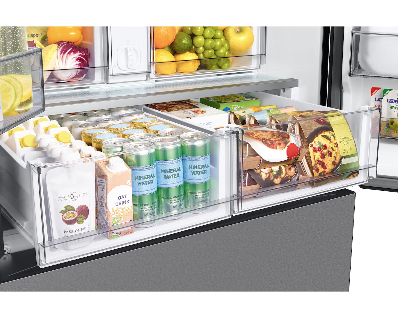 Samsung 36'' 30.1 pi cu Réfrigérateur avec centre de boisson - inox - RF30BB6600QLAA - Boîte ouverte – Image 14